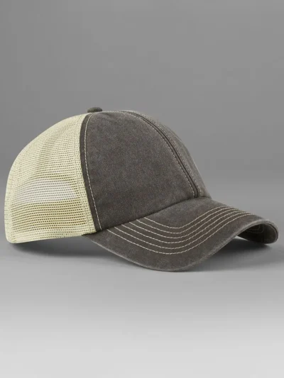 6 Panel Vintage Trucker - vintage brown/stone, UNICA