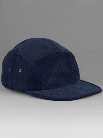 EarthAware® Organic Cord Camper Cap - oxford navy, UNICA