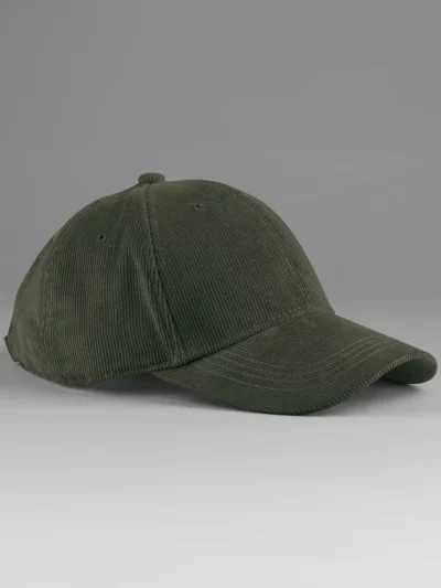 EarthAware® Organic Cord Baseball Cap - forest night, UNICA