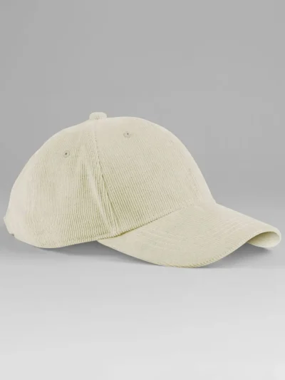 EarthAware® Organic Cord Baseball Cap - stone, UNICA