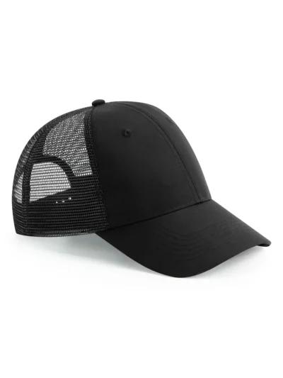 Recycled Urbanwear 6 Panel Snapback Trucker - black, UNICA