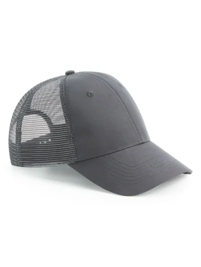 Recycled Urbanwear 6 Panel Snapback Trucker - graphite grey, UNICA