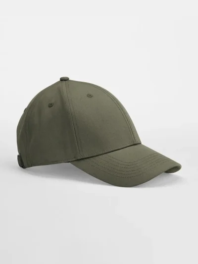 EarthAware® Organic Cotton Canvas 6 Panel Cap - olive green, UNICA