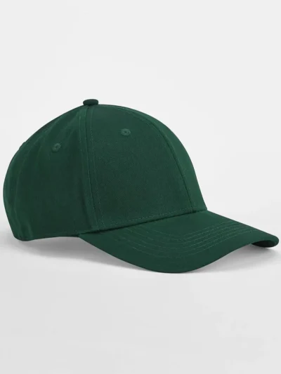 EarthAware® Classic Organic Cotton 6 Panel Cap - bottle green, UNICA