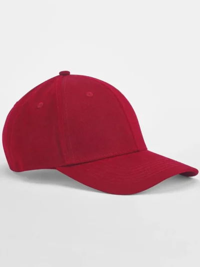 EarthAware® Classic Organic Cotton 6 Panel Cap - classic Red, UNICA
