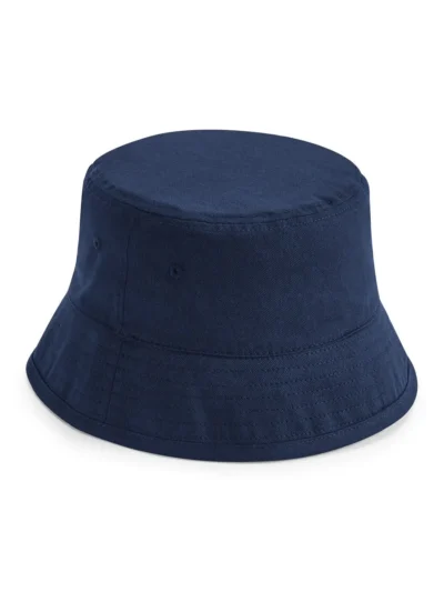 Organic Cotton Bucket Hat - navy, S/M