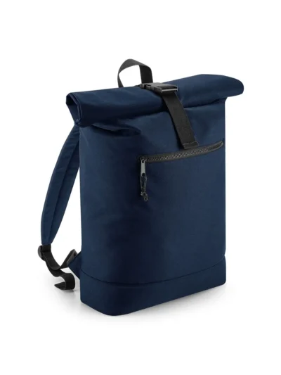 Recycled Roll-Top Backpack - navy, UNICA