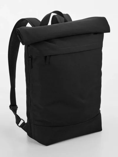 Simplicity Roll-Top Backpack - black, UNICA