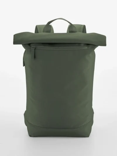 Simplicity Roll-Top Backpack Lite - pine green, UNICA