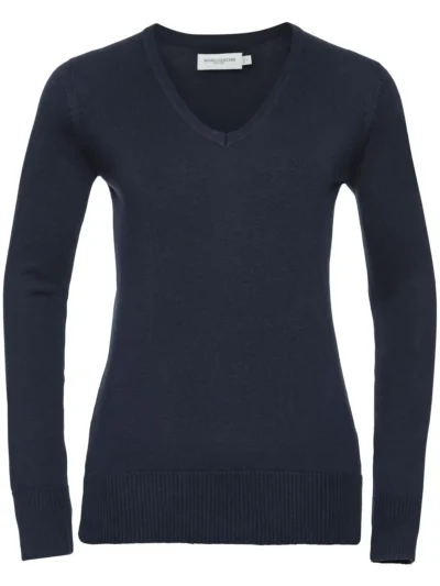 Maglione donna scollo a V - french Navy, XL