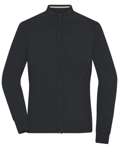 Ladies' Zip-Cardigan - black, S