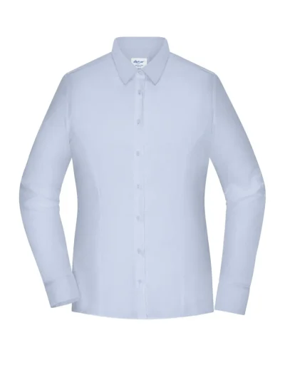 Ladies' Shirt - SLIM FIT - - light blue, S