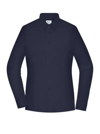 Ladies' Shirt - SLIM FIT - - navy, M