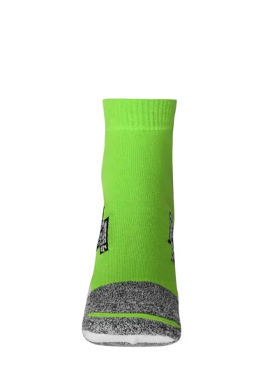 Sport Sneaker Socks - bright-green/white, 42-44