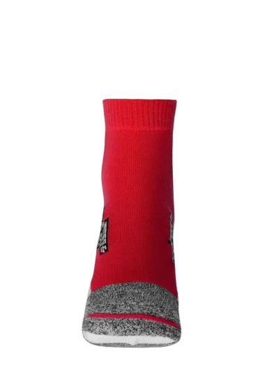 Sport Sneaker Socks - red-white, 35-38