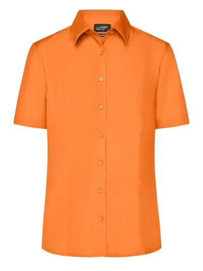 Ladies' Business Shirt Shortsleeve - orange, L