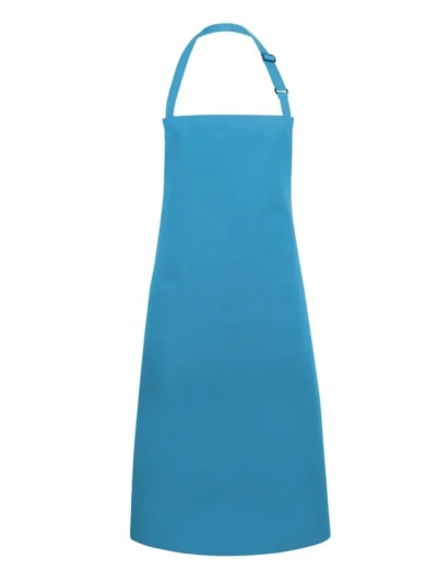 Bistro Apron Basic With Buckle And Pocket - turquoise, UNICA