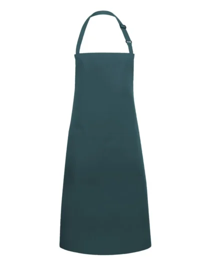 Bistro Apron Basic With Buckle And Pocket - pine green, UNICA