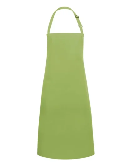 Bistro Apron Basic With Buckle And Pocket - lime, UNICA