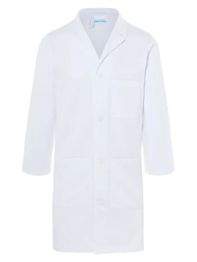 Men's Medical and Lab Coat Basic - white, 3XL