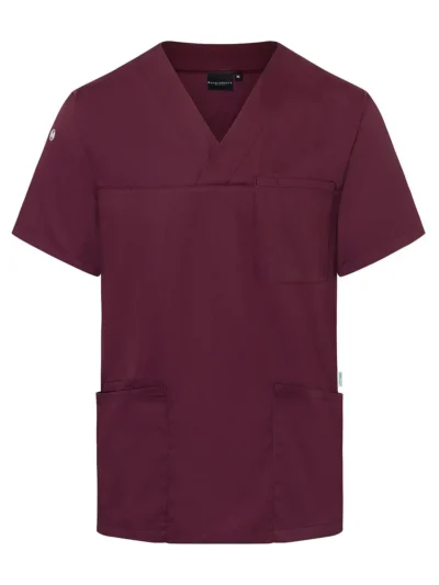 Mens Slip-on Tunic - Essential - aubergine, 4XL
