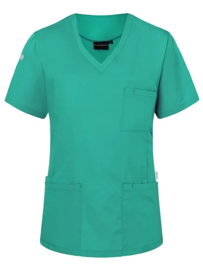 Ladies Slip-On Tunic - Essential - Emerald Green, XS