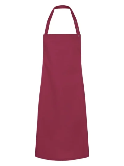 Bib Apron Santorini 75 x 95 cm - bordeaux, UNICA