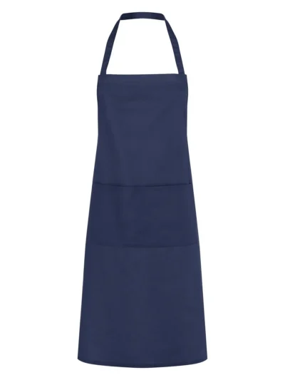 Bib Apron Denmark 75 x 95 cm - navy, UNICA