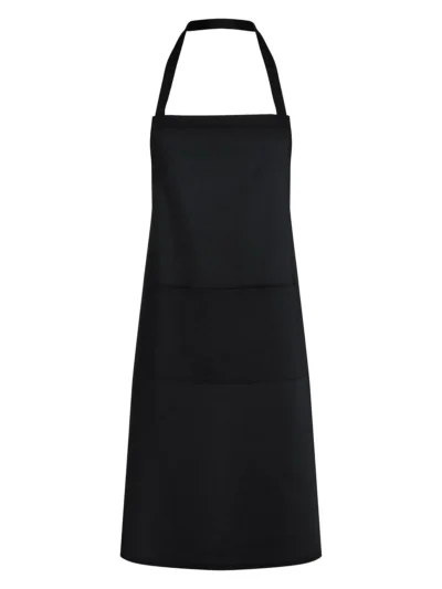 Bib Apron Denmark 75 x 95 cm - black, UNICA