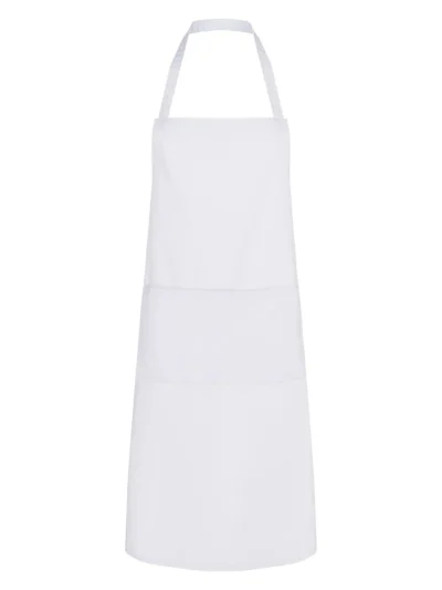Bib Apron Denmark 75 x 95 cm - white, UNICA
