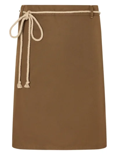 Waist Apron with cords 90 x 55 cm - Cinnamon, UNICA