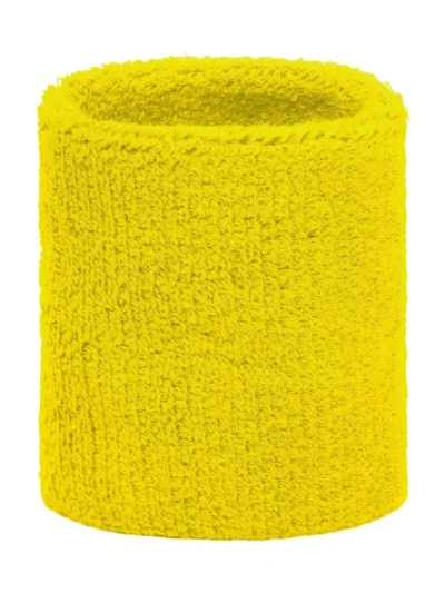 Terry Wristband - light yellow, UNICA