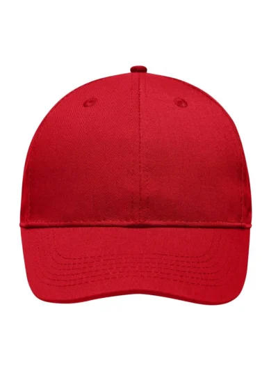 6 Panel Workwear Cap - Strong - red, UNICA