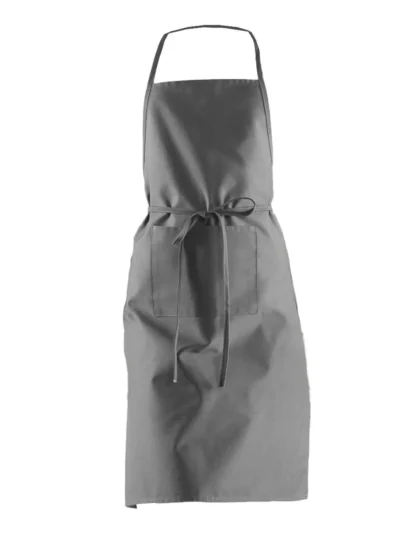 Basic Apron with Pocket - grey, UNICA