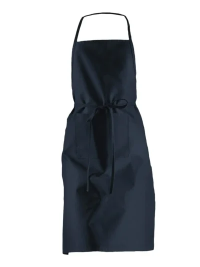 Basic Apron with Pocket - navy, UNICA