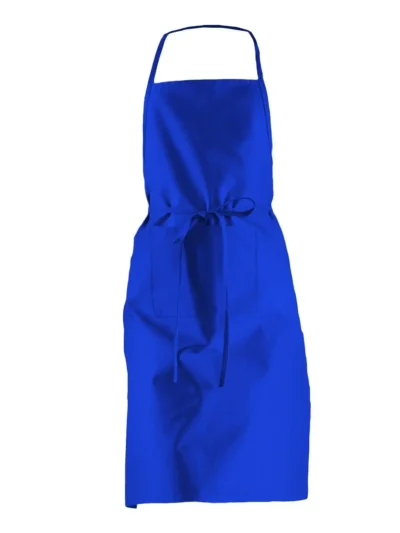 Basic Apron with Pocket - royal, UNICA