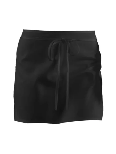 Basic Half Apron - black, UNICA