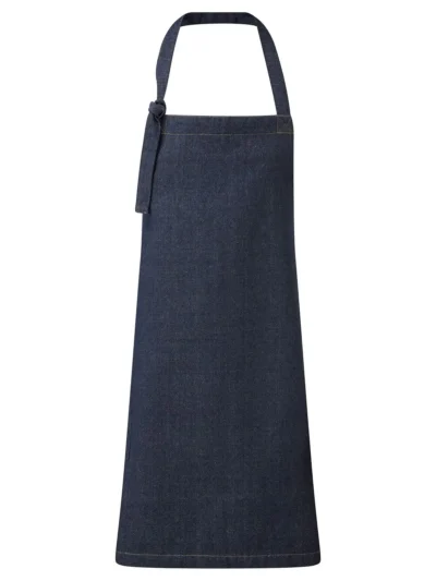 'Regenerate' Sustainable Bib Apron - indigo denim, UNICA
