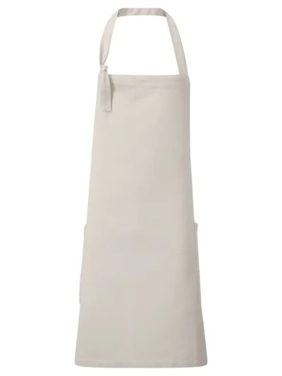 'Regenerate' Sustainable Bib Apron - natural, UNICA