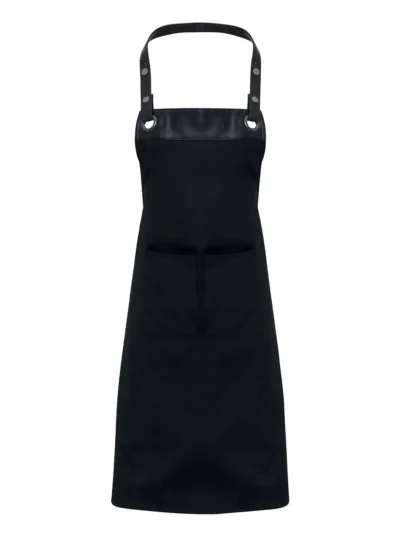 Espresso Bib Apron - black, UNICA