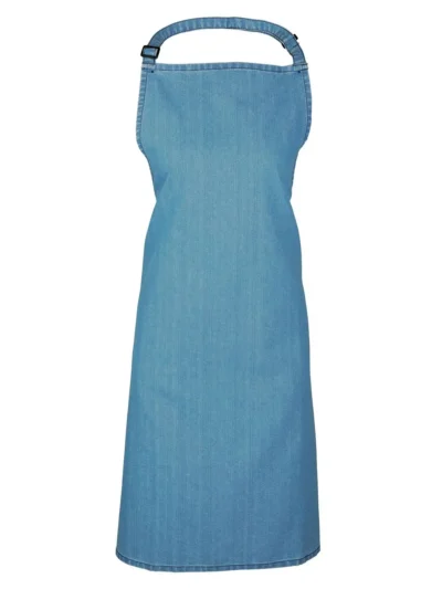 Colours Bib Apron - blue denim, UNICA