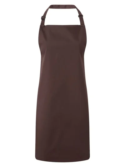 Colours Bib Apron - brown, UNICA