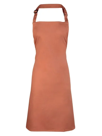 Colours Bib Apron - chestnut, UNICA