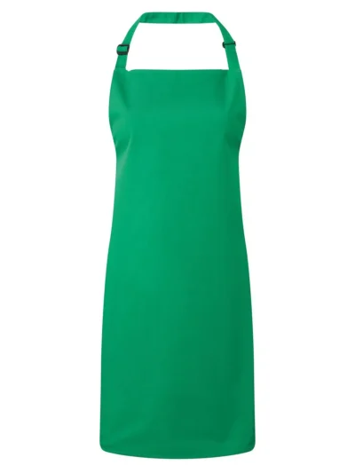 Colours Bib Apron - emerald, UNICA