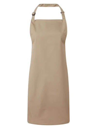 Colours Bib Apron - khaki, UNICA