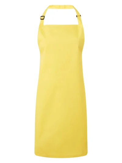 Colours Bib Apron - lemon, UNICA