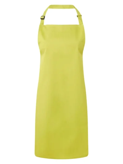 Colours Bib Apron - lime, UNICA