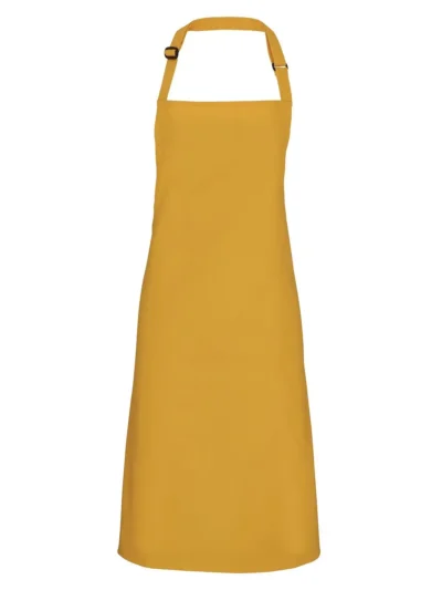 Colours Bib Apron - mustard, UNICA