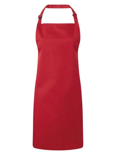Colours Bib Apron - red, UNICA