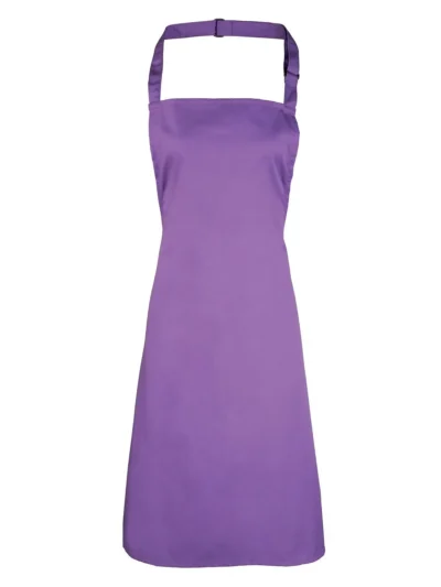 Colours Bib Apron - rich violet, UNICA